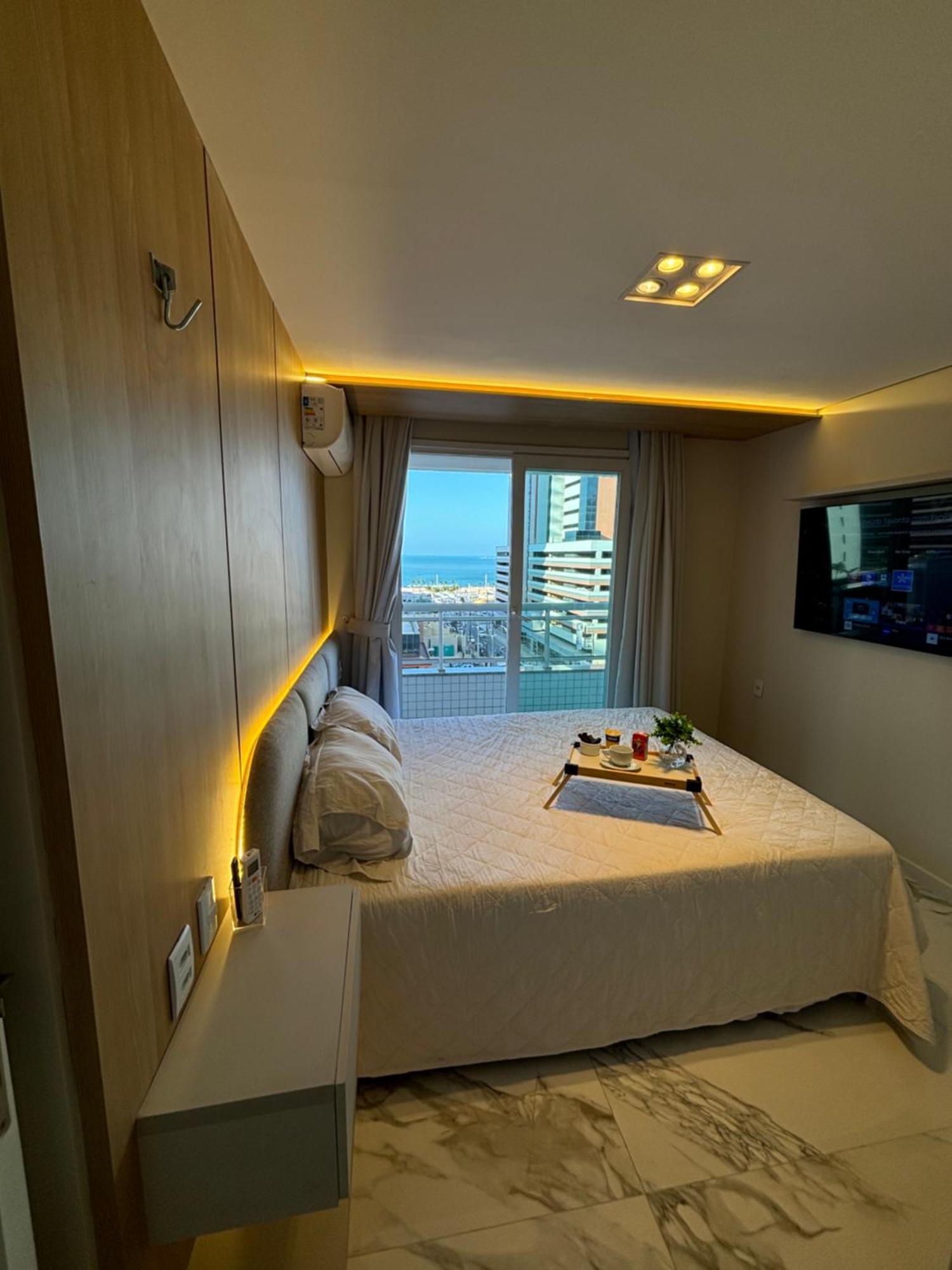 Apartment Vista Mar Incrivel Com 2 Quartos Beira Mar