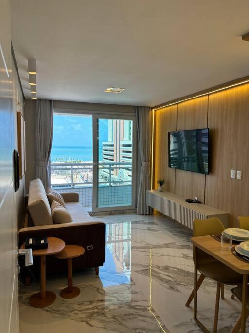 Apartment Vista Mar Incrivel Com 2 Quartos Beira Mar *
