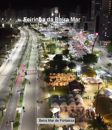 Vista Mar Incrível Com 2 Quartos Beira Mar Apartamento Fortaleza (Ceara)