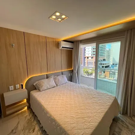 Apartamento Vista Mar Incrível Com 2 Quartos Beira Mar *