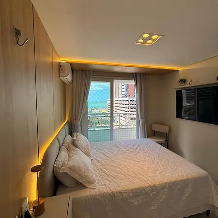 Vista Mar Incrível Com 2 Quartos Beira Mar Apartamento *